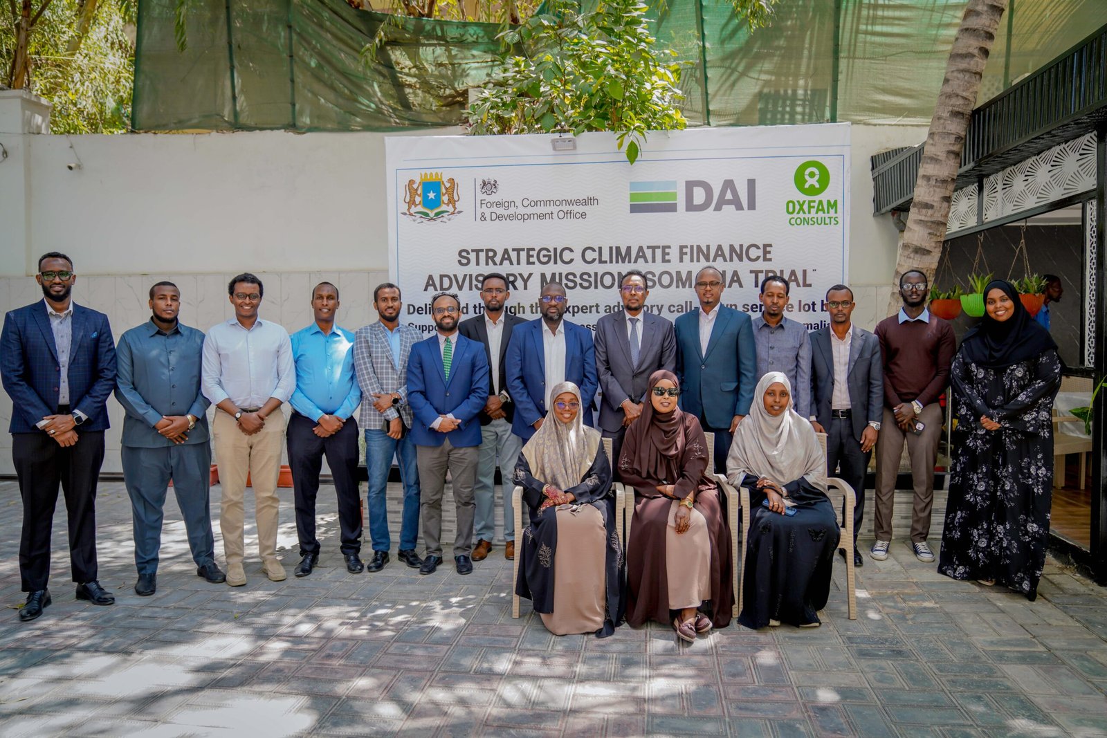 Conférence sur le financement climatique à Mogadiscio animée par le Dr Ndoye.
